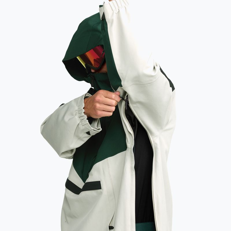 Geacă de snowboard pentru bărbați Volcom Brighton Pullover stone 9