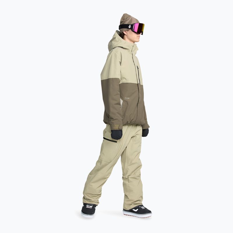 Pantaloni de snowboard pentru bărbați Volcom L GTX moss green 2