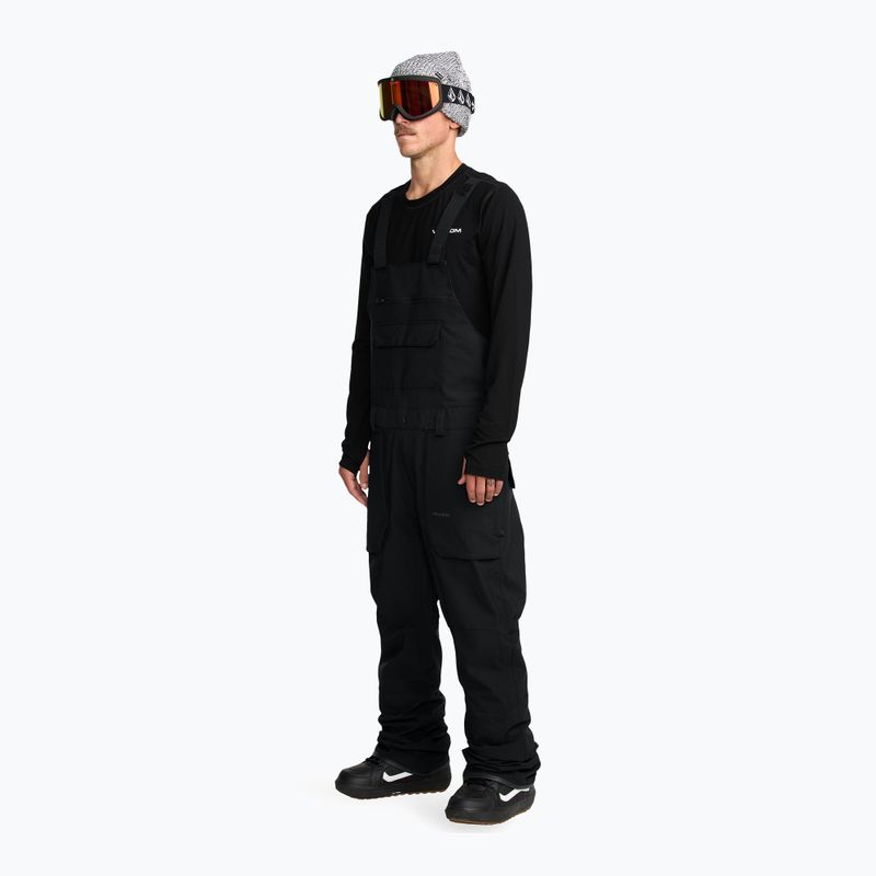 Pantaloni de snowboard pentru bărbați Volcom Roan Bib Overall black 5
