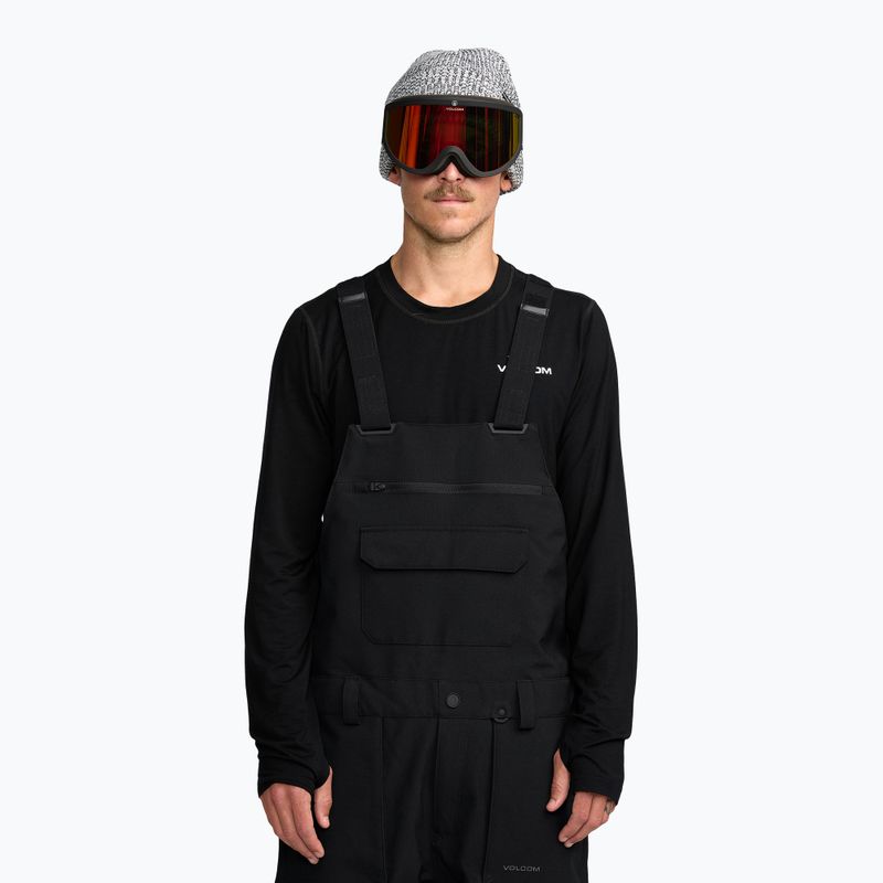 Pantaloni de snowboard pentru bărbați Volcom Roan Bib Overall black 6