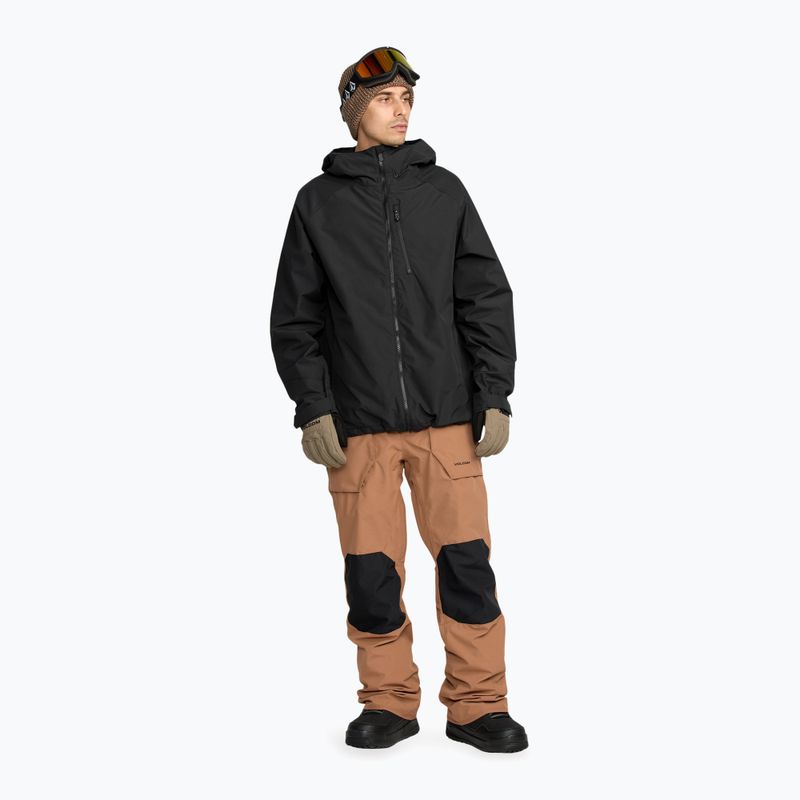 Pantaloni de snowboard pentru bărbați Volcom Roan terra brown 2