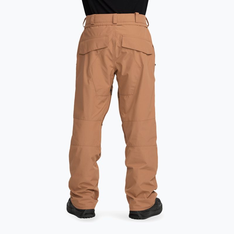 Pantaloni de snowboard pentru bărbați Volcom Roan terra brown 3