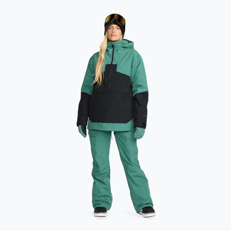 Geacă de snowboard pentru femei Volcom Fern Insulated Gore Pullover spruce green 2