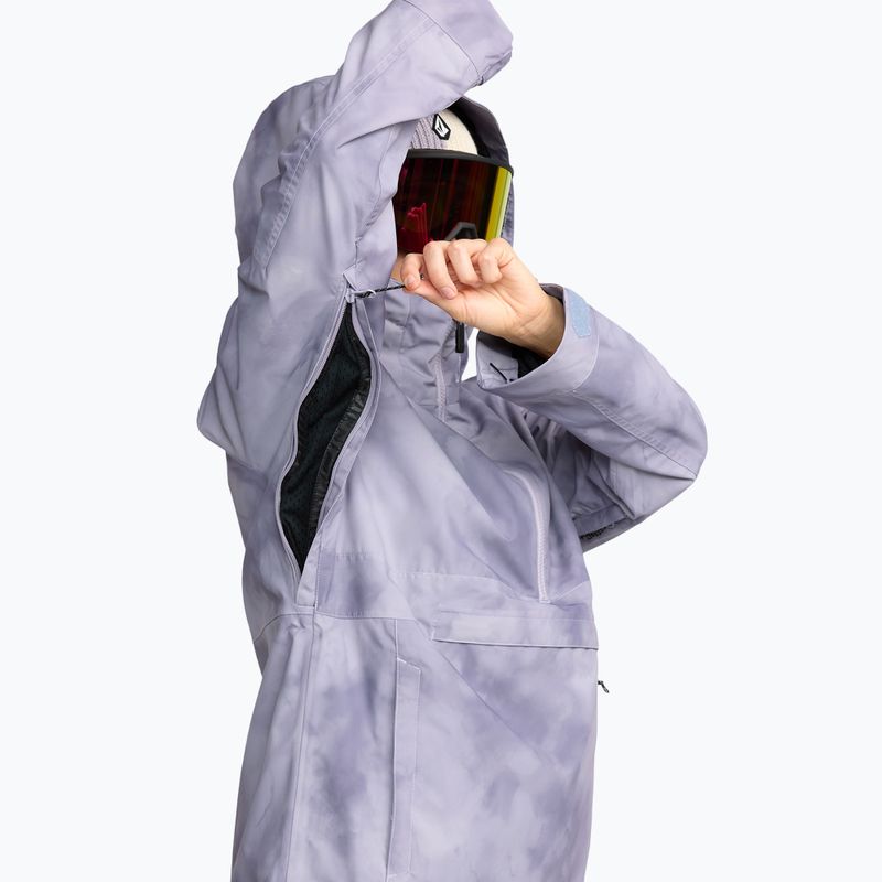 Geacă de snowboard pentru femei Volcom Harlan Pullover lavender aura 7