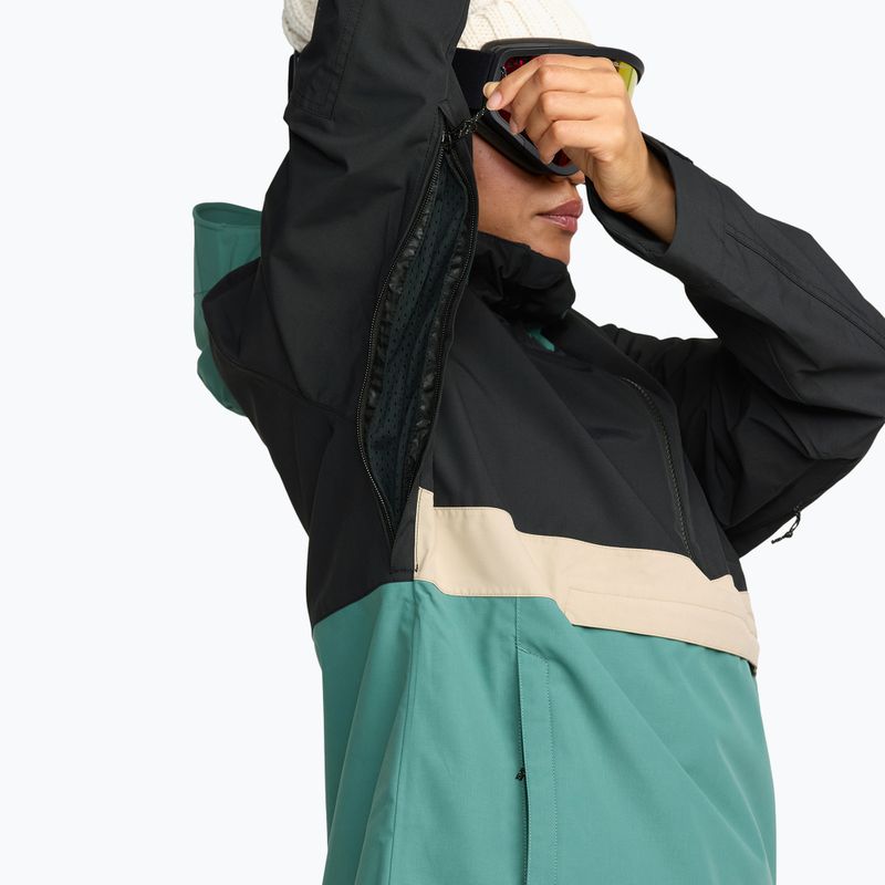 Geacă de snowboard pentru femei Volcom Harlan Pullover spruce green 7