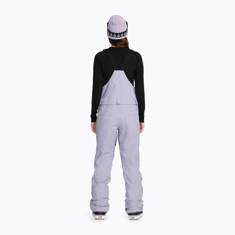 Pantaloni de schi pentru femei Volcom Swift Bib Overall lavender aura 3