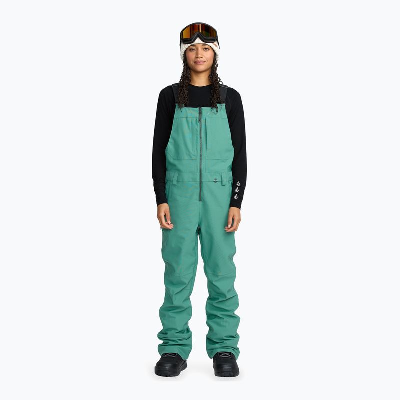 Pantaloni de schi pentru femei Volcom Swift Bib Overall spruce green