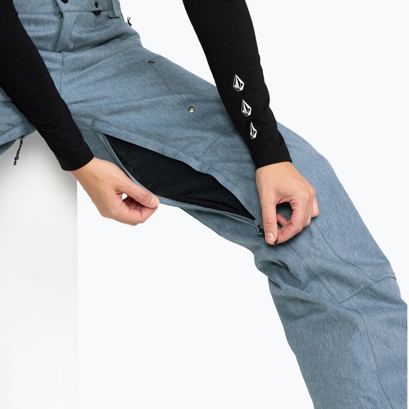 Pantaloni de snowboard pentru femei Volcom Pollock denim 5