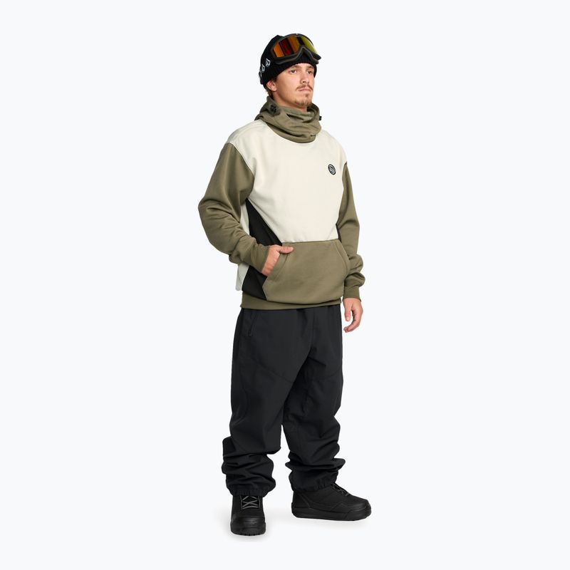 Bluză de snowboard pentru bărbați Volcom Hydro Riding Hoodie military 2
