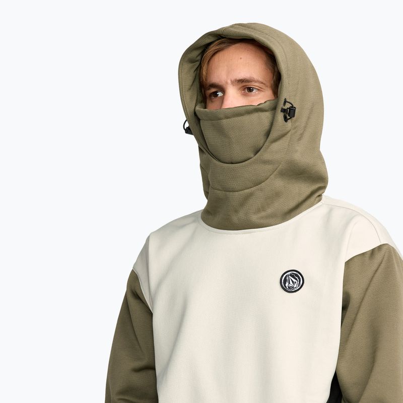 Bluză de snowboard pentru bărbați Volcom Hydro Riding Hoodie military 6