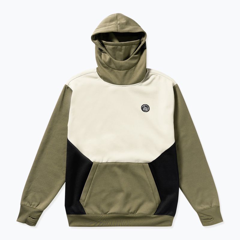 Bluză de snowboard pentru bărbați Volcom Hydro Riding Hoodie military 8