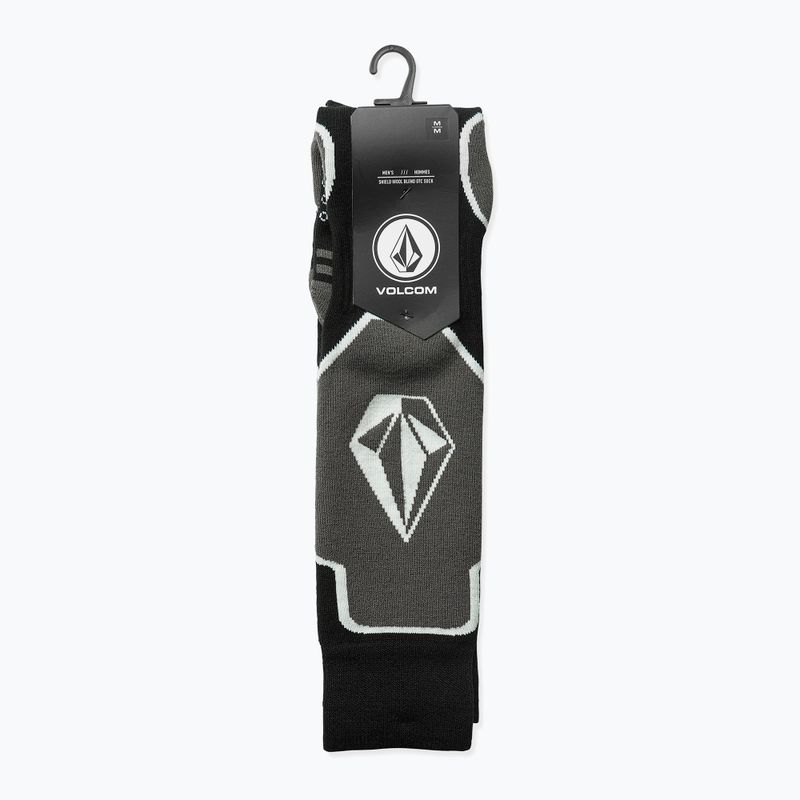 Șosete de schi pentru bărbați Volcom Shield Wool Blend OTC black 4