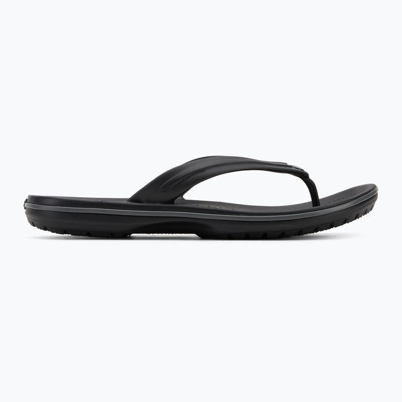 Papuci Crocs Crocband Flip black/slate grey 2