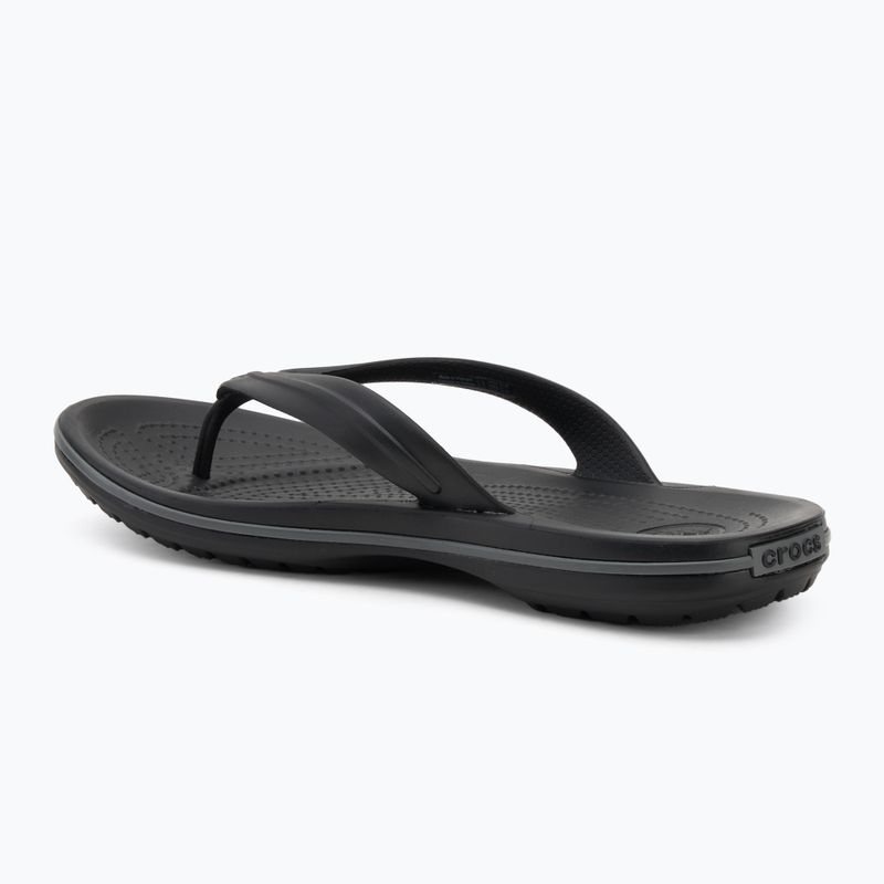 Papuci Crocs Crocband Flip black/slate grey 3