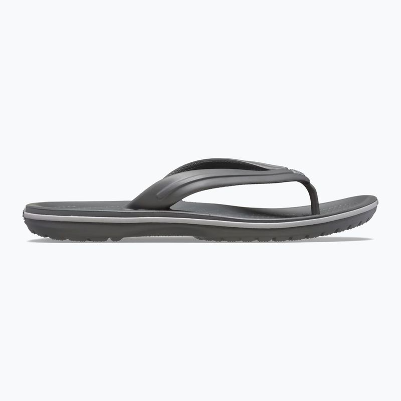 Papuci Crocs Crocband Flip slate grey/smoke