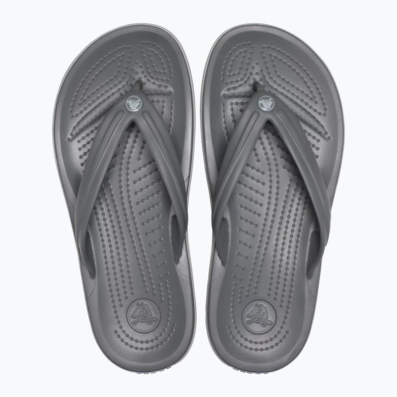 Papuci Crocs Crocband Flip slate grey/smoke 3