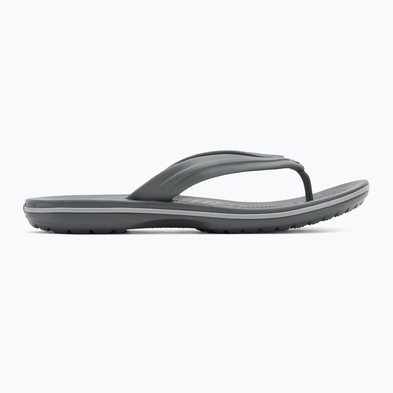 Papuci Crocs Crocband Flip slate grey/smoke 2