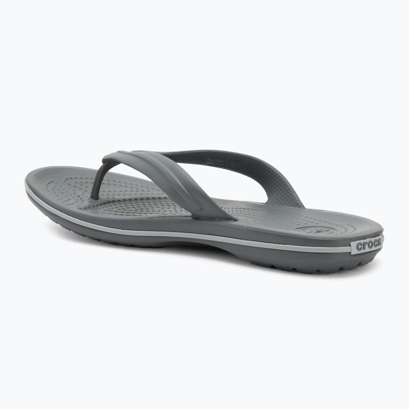 Papuci Crocs Crocband Flip slate grey/smoke 3