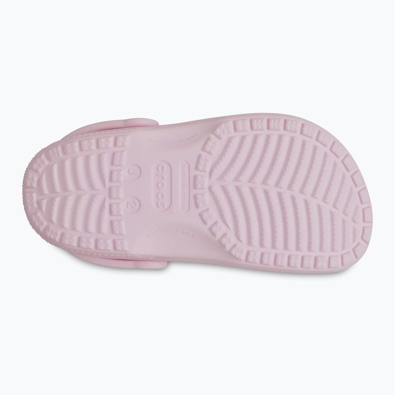Șlapi pentru copii Crocs Classic Clog Toddler pink milk 3