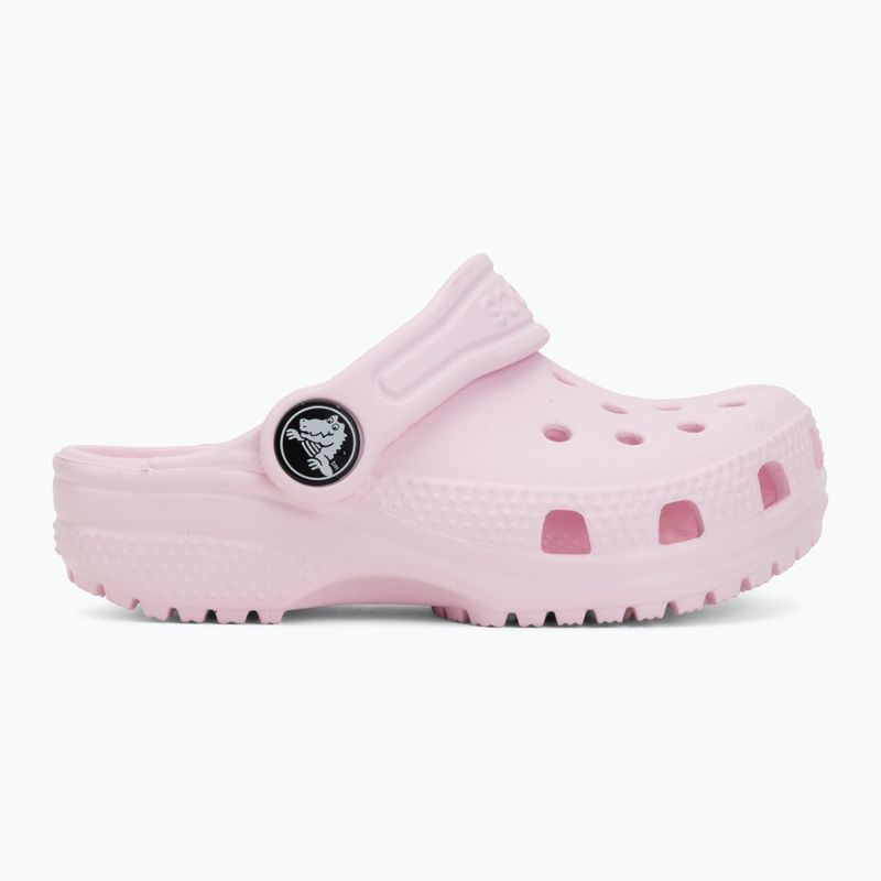 Șlapi pentru copii Crocs Classic Clog Toddler pink milk 3