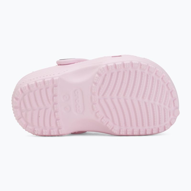 Șlapi pentru copii Crocs Classic Clog Toddler pink milk 5
