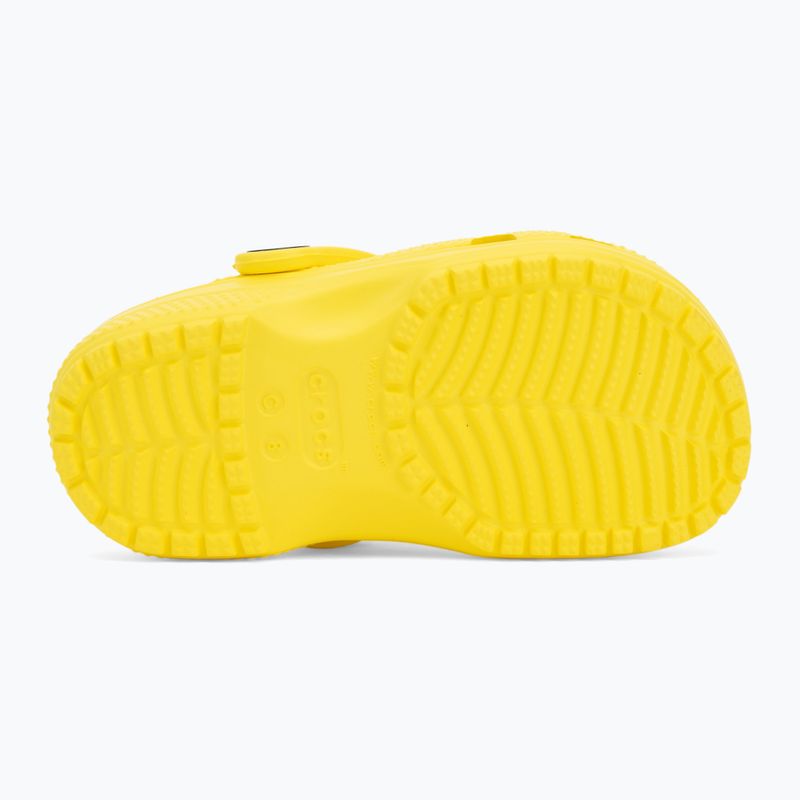 Papuci pentru copii Crocs Classic Clog Toddler cyber yellow 5