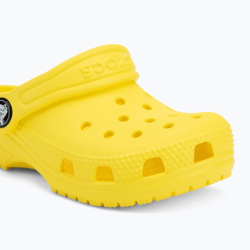 Papuci pentru copii Crocs Classic Clog Toddler cyber yellow 8