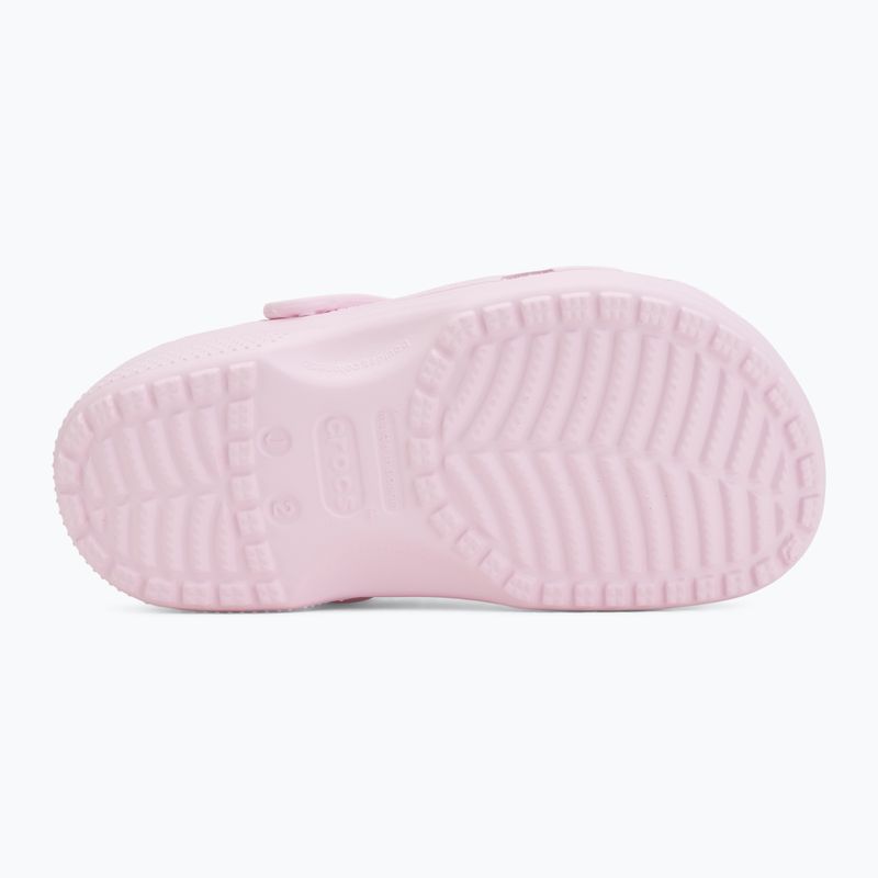 Șlapi pentru copii Crocs Classic Clog Kids pink milk 5