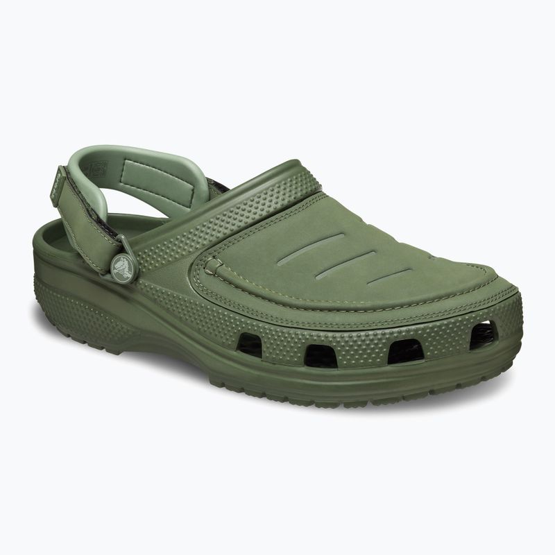 Papuci pentru bărbați  Crocs Yukon Vista II LR Clog army green