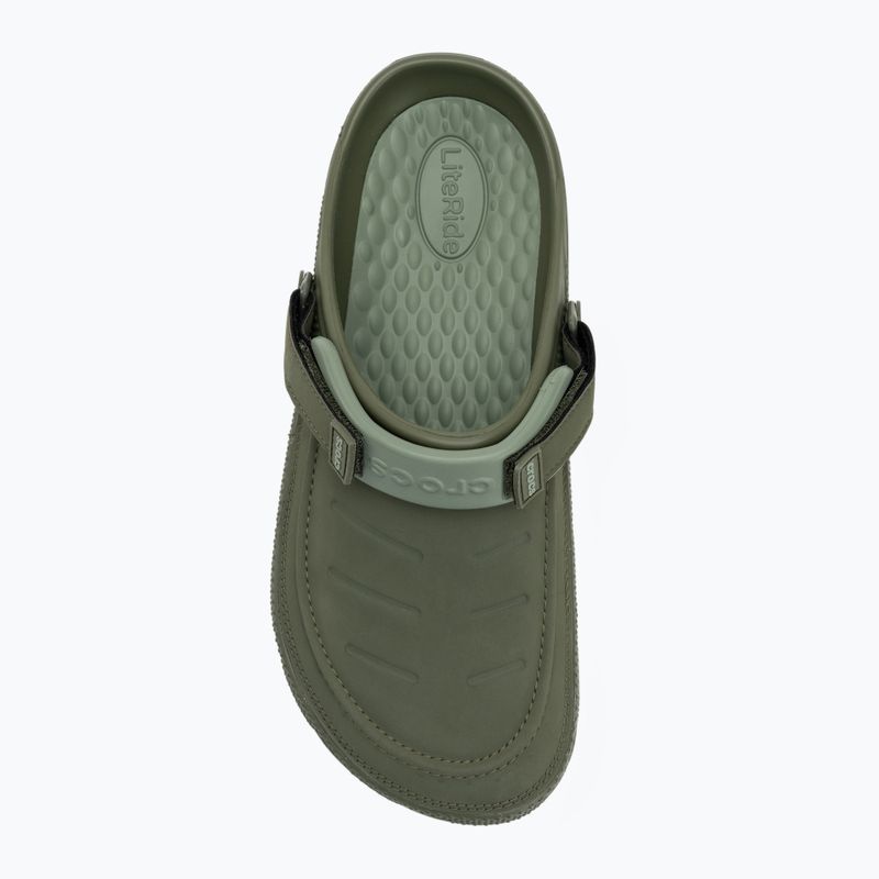 Papuci pentru bărbați  Crocs Yukon Vista II LR Clog army green 6
