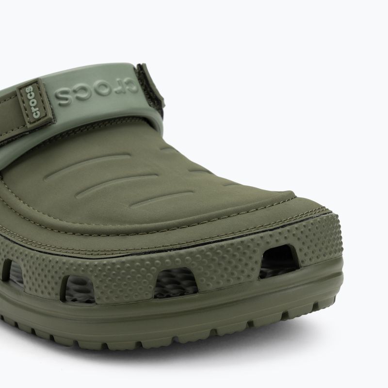 Papuci pentru bărbați  Crocs Yukon Vista II LR Clog army green 8