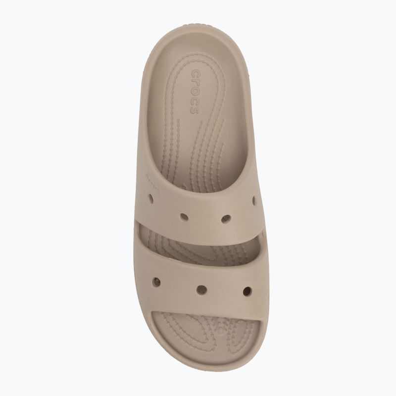 Papuci pentru femei Crocs Classic Sandal V2 taupe 5