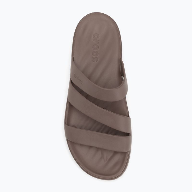 Papuci Crocs Getaway Strappy truffle 5