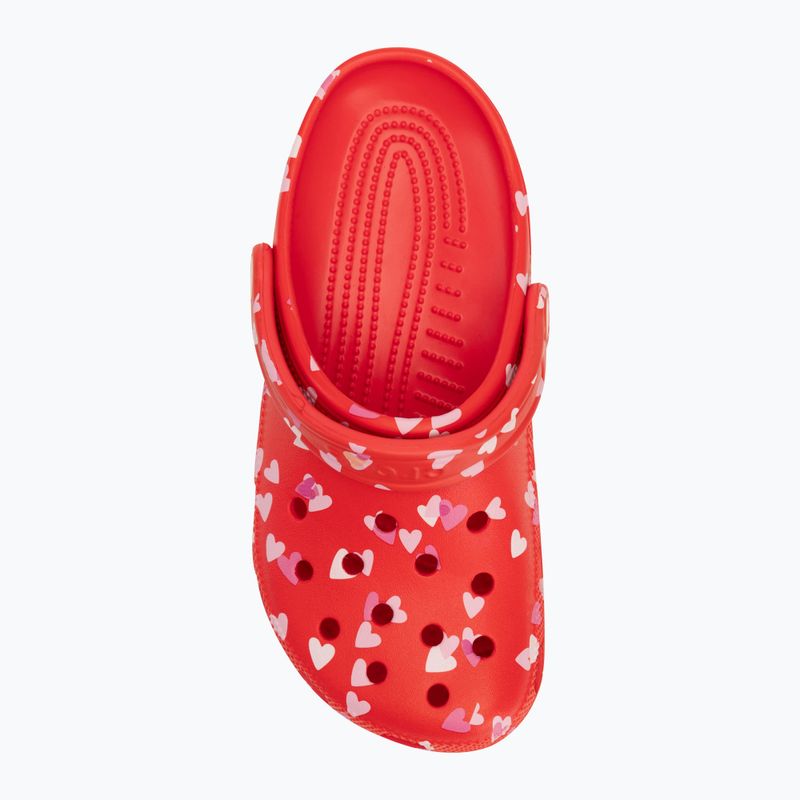 Papuci Crocs Classic Valentines Day Clog cherry red 7