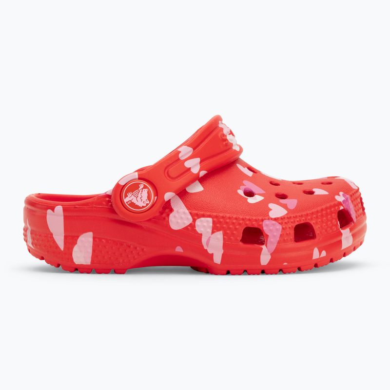Papuci pentru copii Crocs VDay Clog Toddler cherry red 3
