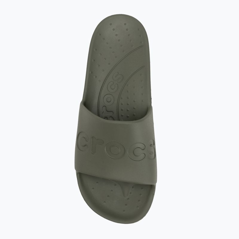 Papuci Crocs Slide army green 5