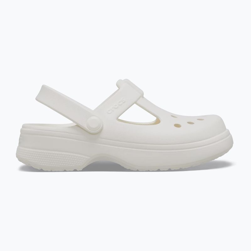 Șlapi pentru copii Crocs Classic Mary Jane Clog chalk 10
