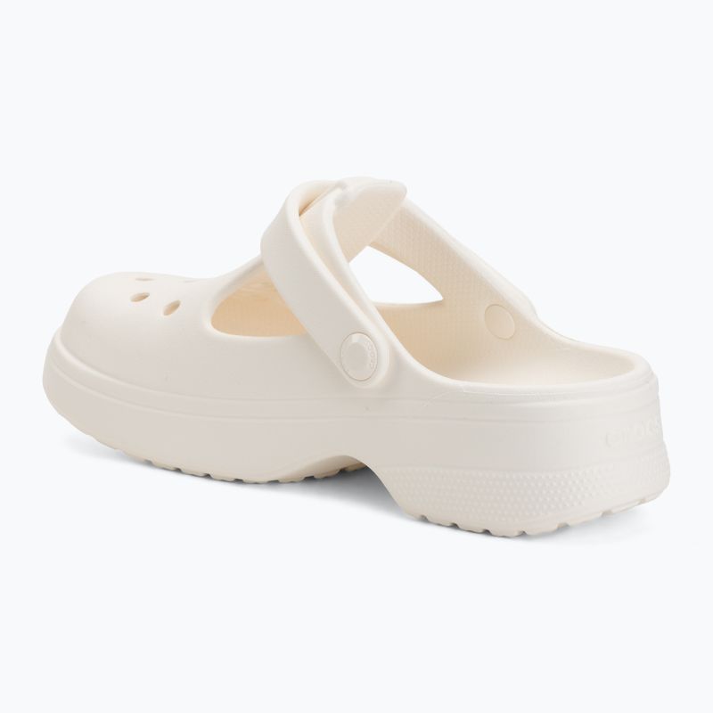 Șlapi pentru copii Crocs Classic Mary Jane Clog chalk 4