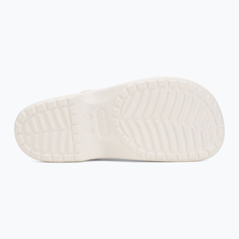 Șlapi pentru copii Crocs Classic Mary Jane Clog chalk 5