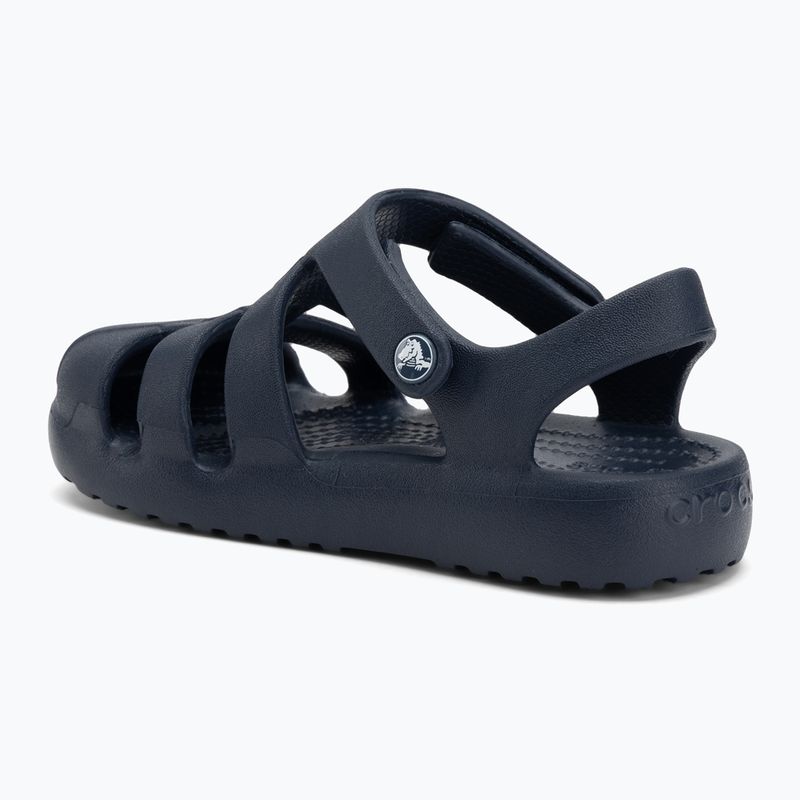 Sandale pentru copii Crocs Classic Fisherman Kids navy 3