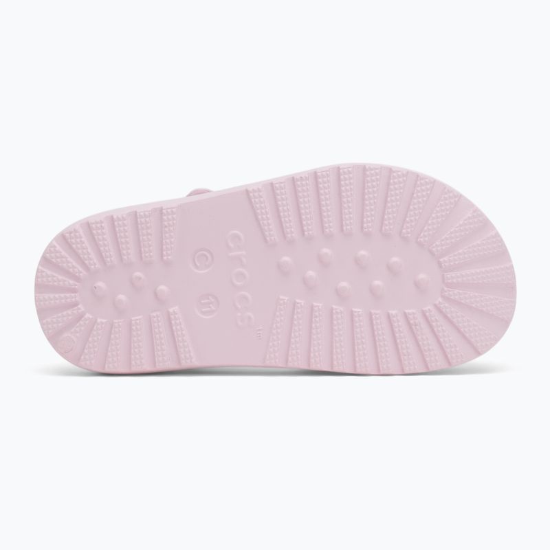 Sandale pentru copii Crocs Classic Fisherman Kids pink milk 4