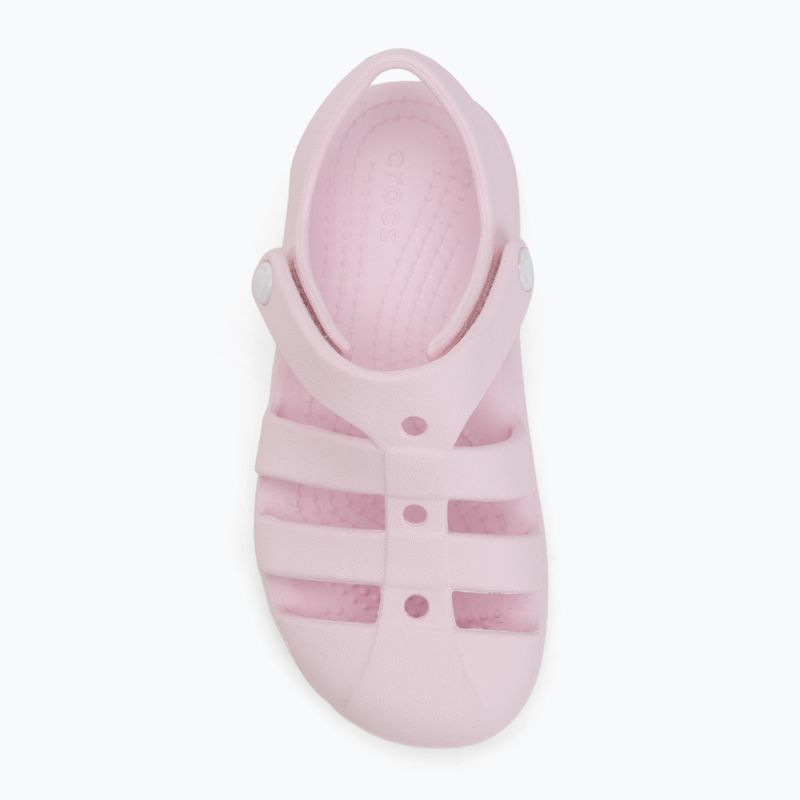 Sandale pentru copii Crocs Classic Fisherman Kids pink milk 5