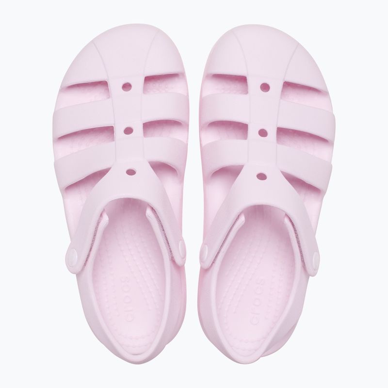 Sandale pentru copii Crocs Classic Fisherman Kids pink milk 2