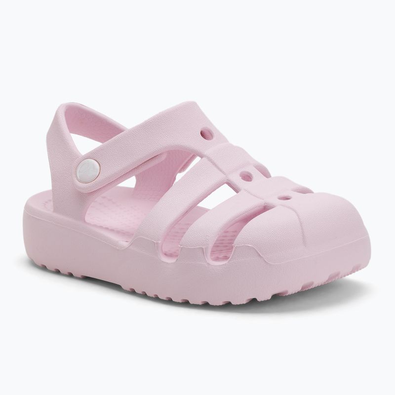 Sandale pentru copii Crocs Classic Fisherman Kids Toddler pink milk