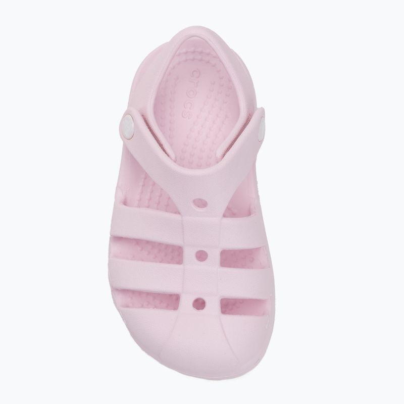 Sandale pentru copii Crocs Classic Fisherman Kids Toddler pink milk 5