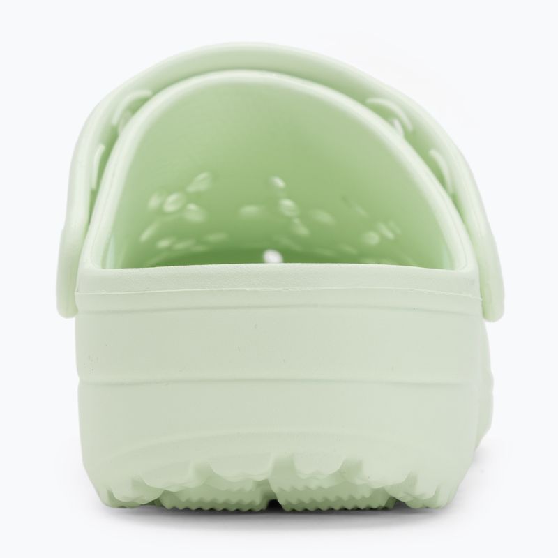 Papuci Crocs Classic Floral Cutout Clog jade tint 7
