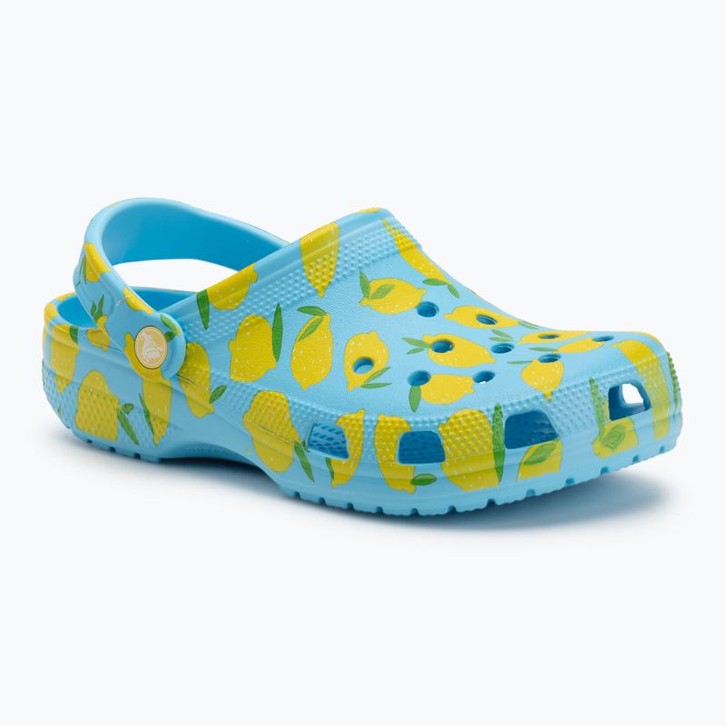 Papuci Crocs Classic Fresh Fruits Clog tinted glass 2