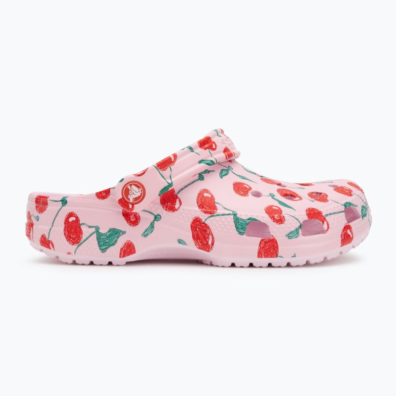 Papuci Crocs Classic Fresh Fruits Clog pink milk 3
