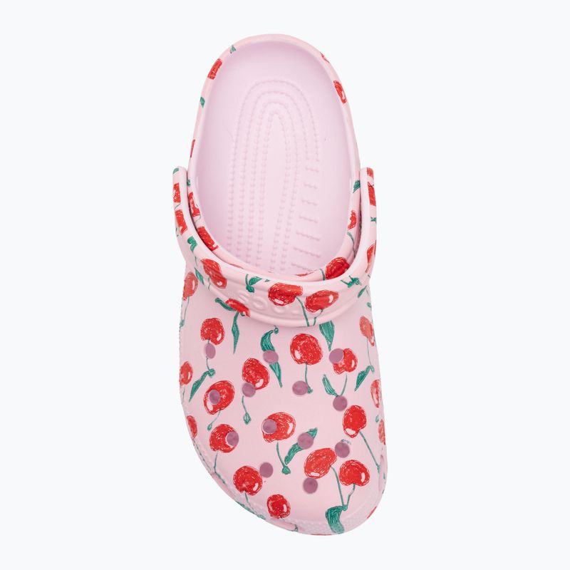 Papuci Crocs Classic Fresh Fruits Clog pink milk 6