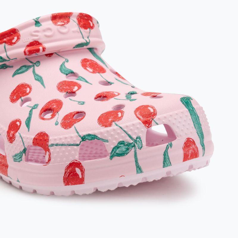Papuci Crocs Classic Fresh Fruits Clog pink milk 8